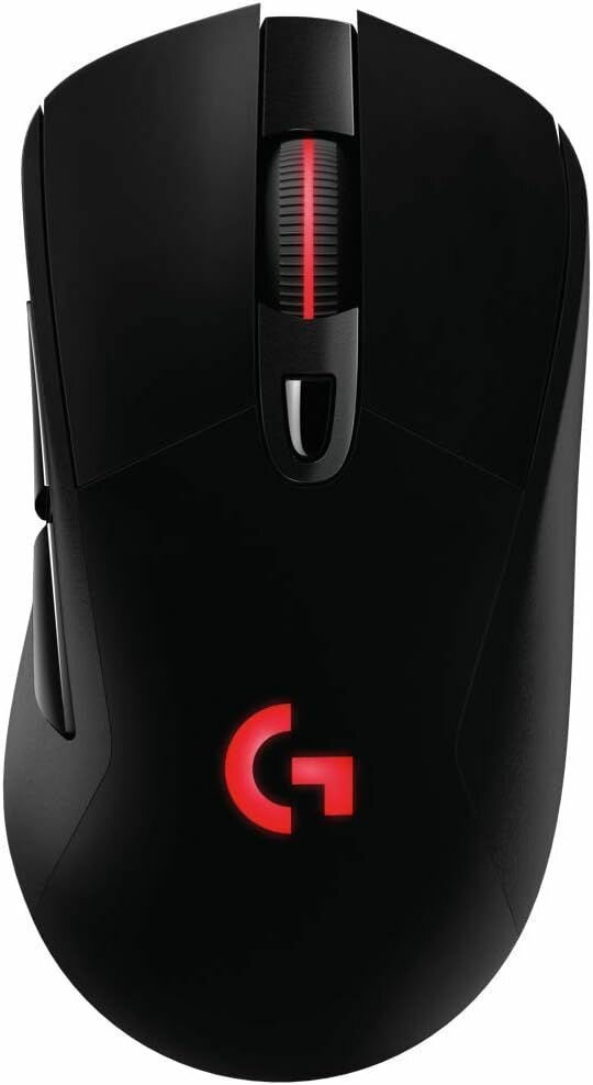 Игровая мышь Logitech G G703 "Lightspeed", беспроводная, для правши, черный