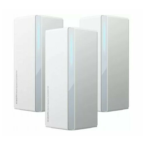 Маршрутизатор Xiaomi Mesh System AX3000 NE 3-pack белый DVB4487GL 16099₽