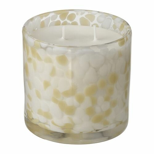 Ароматическая свеча в стакане JAMLIK, 50ч, ваниль