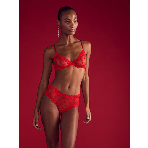 фото Трусы victoria's secret, размер s, красный