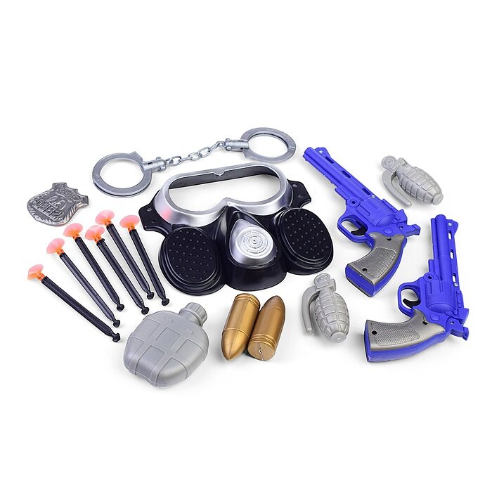 Игровой набор полицейского Oubaoloon "Полицейский участок-2" в пакете (2024-83)