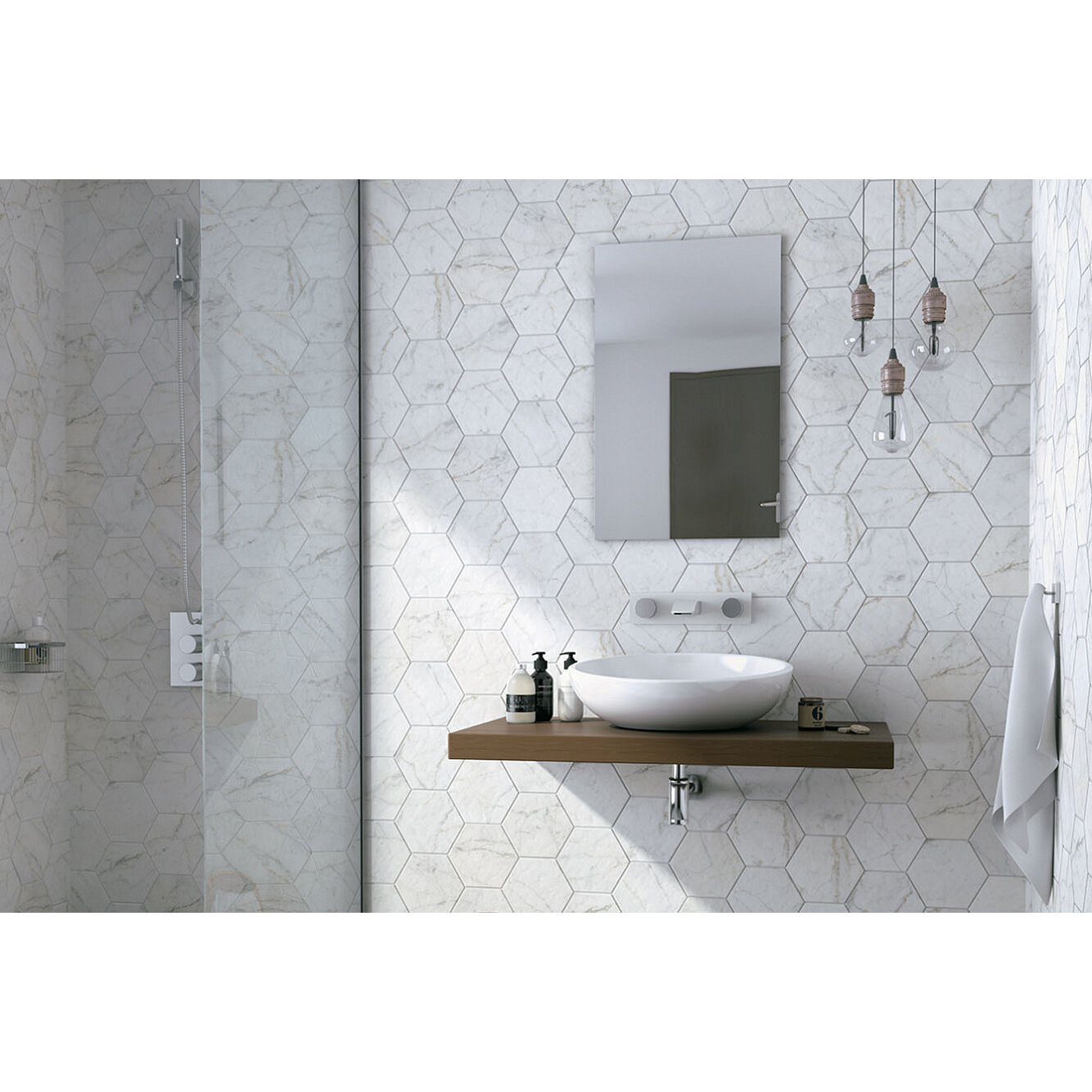 Настенная плитка Equipe Carrara Matt 7,5x15 - фото №6