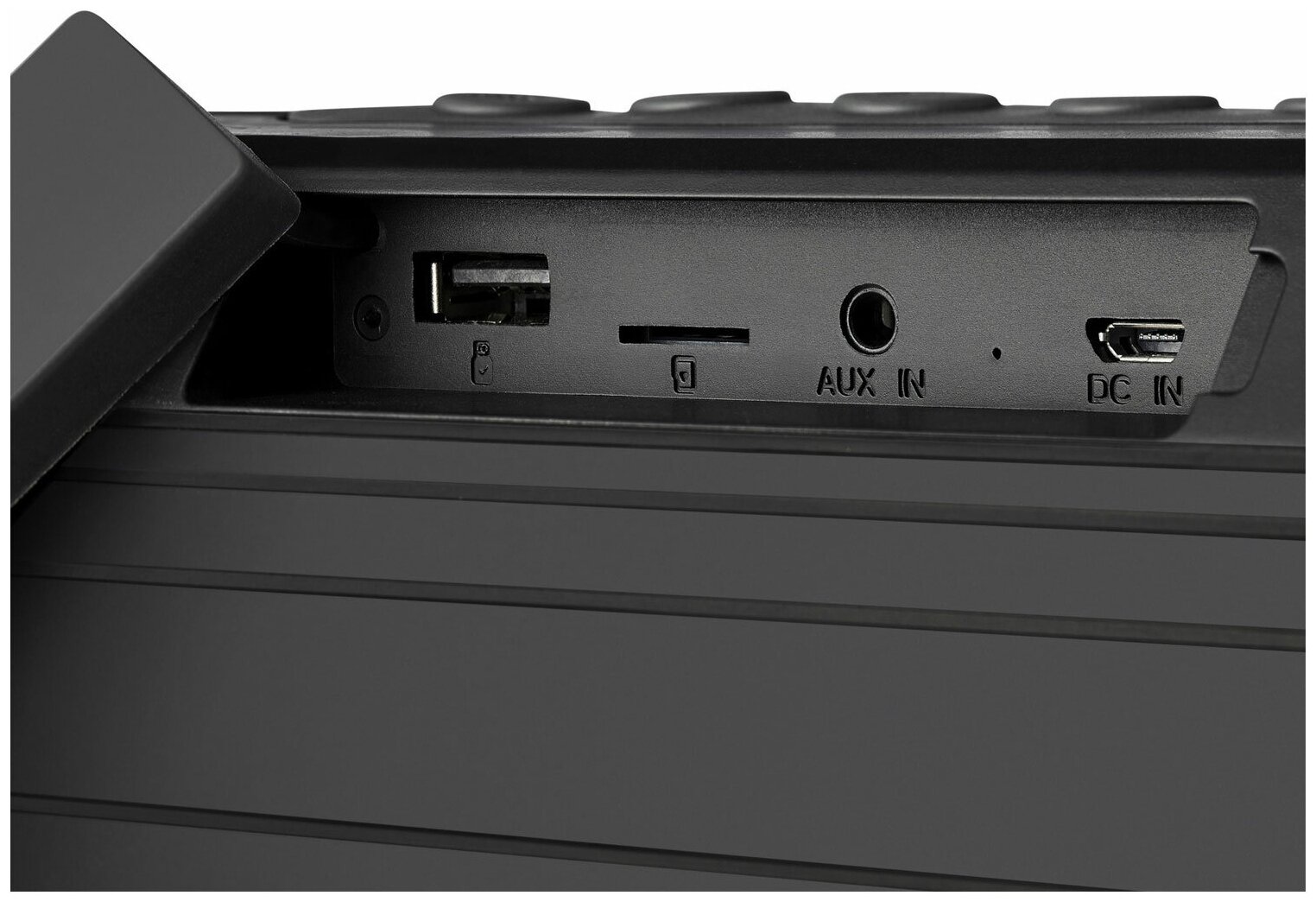 Портативная колонка HYUNDAI , 10Вт, черный - фото №10