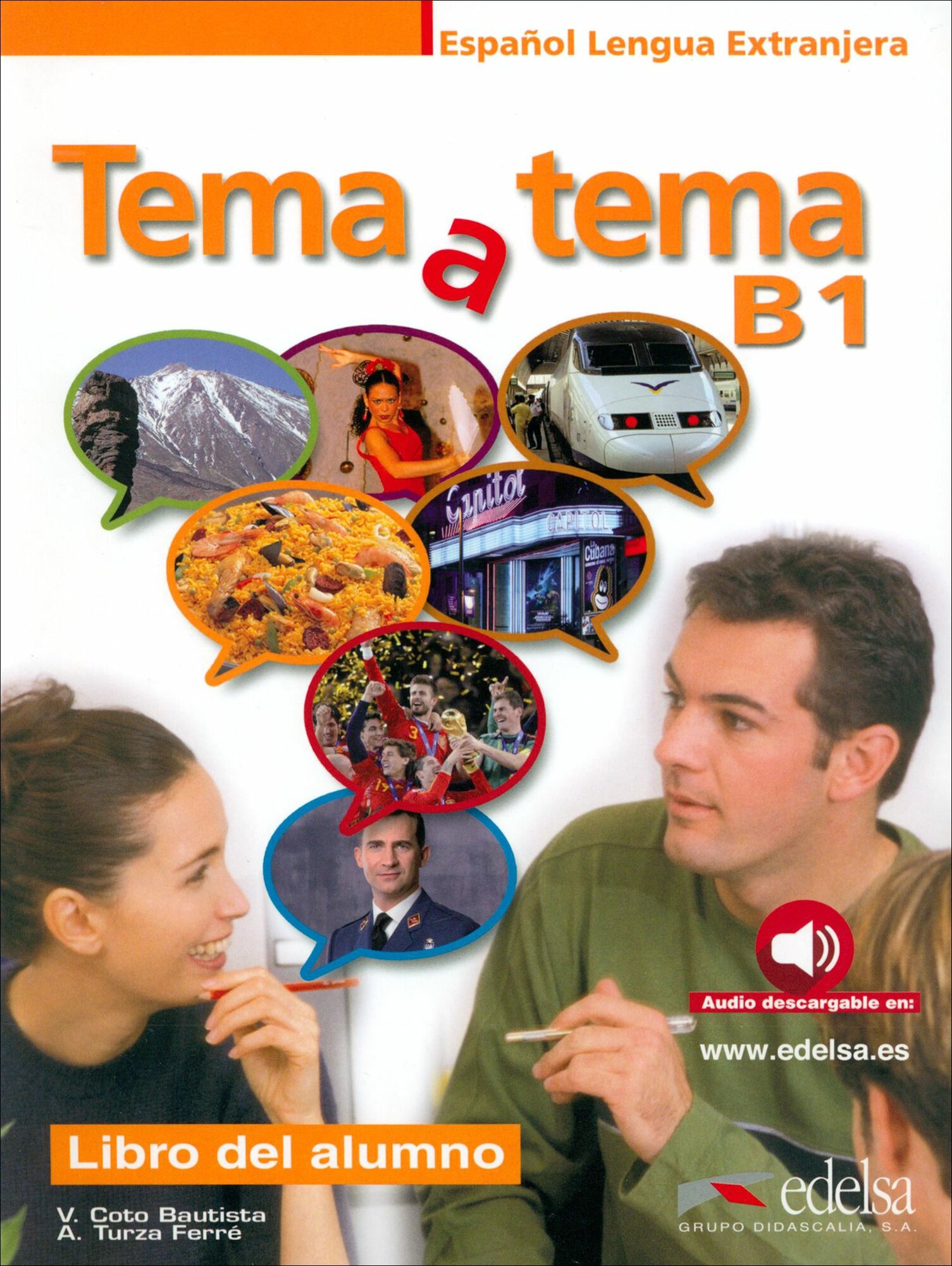 Tema a tema B1. Libro del alumno / Учебник