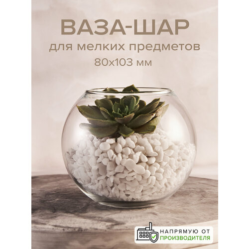 фото Ваза pasabahce flora (43417в), прозрачный