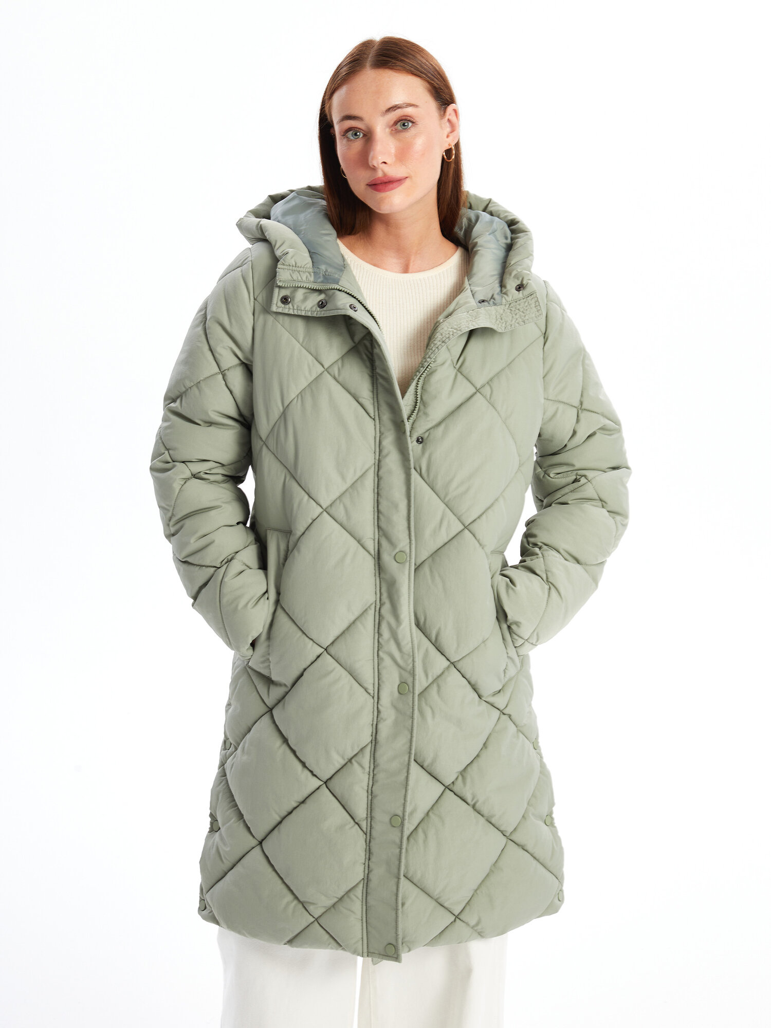 Пуховик LC Waikiki, размер 48, green
