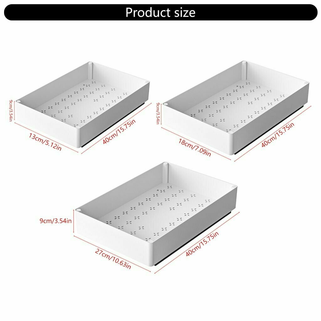 Органайзеры для ящиков под шкафом удобные выдвижные эффективного хранения дома и на кухне