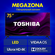 75" Телевизор Toshiba 75C350LE 4K UHD, VIDAA Smart TV, черный