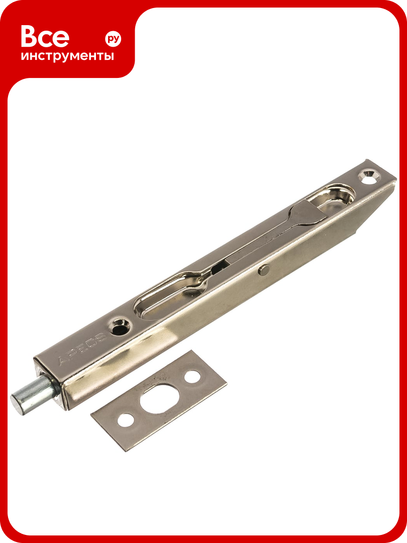 Торцевой шпингалет Apecs FB-01-140-NI 12457