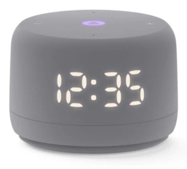 Умная колонка Яндекс. Станция Лайт 2 (серый) (6W,1 динамик,2 микр, WiFi, BT 5.0, голос. помощ. Алиса)