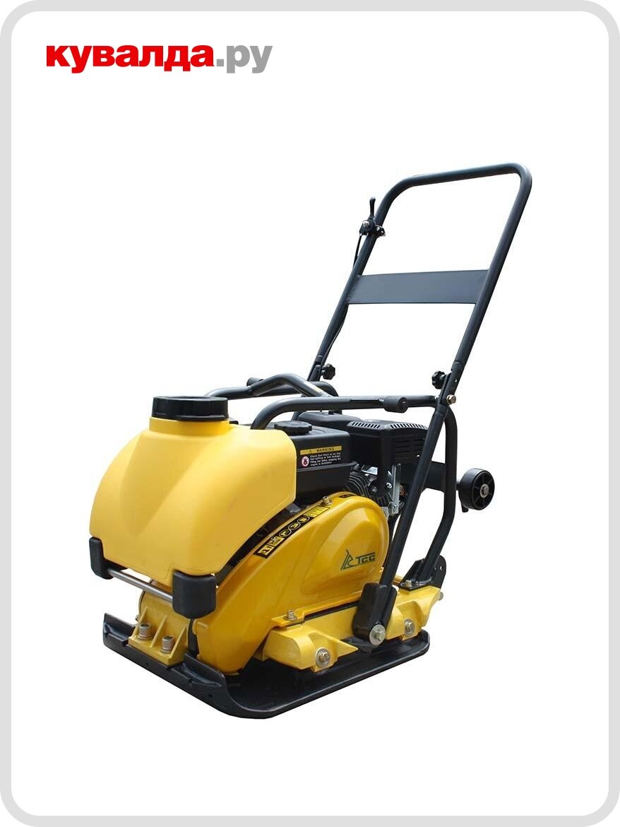 Виброплита ТСС WP100TL (колесный комплект бак)