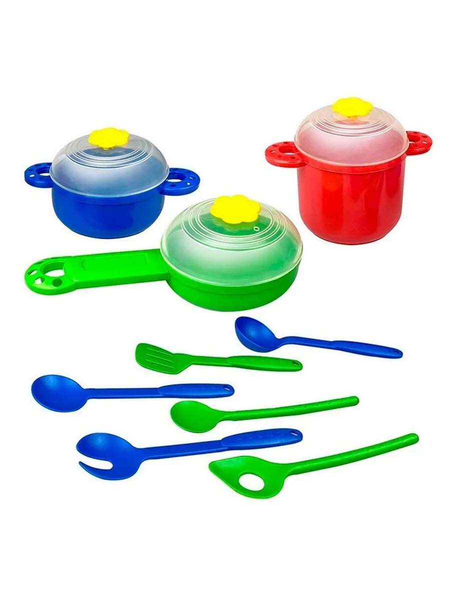 Набор детской посуды /Шеф-повар/ (12 дет.)