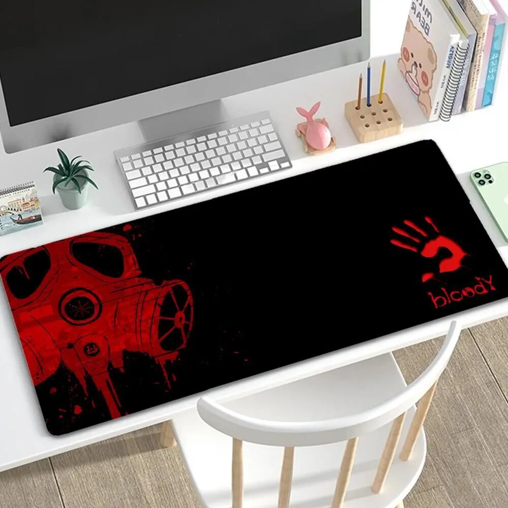 A4Tech Коврик для мышки, XXL, красный, черный