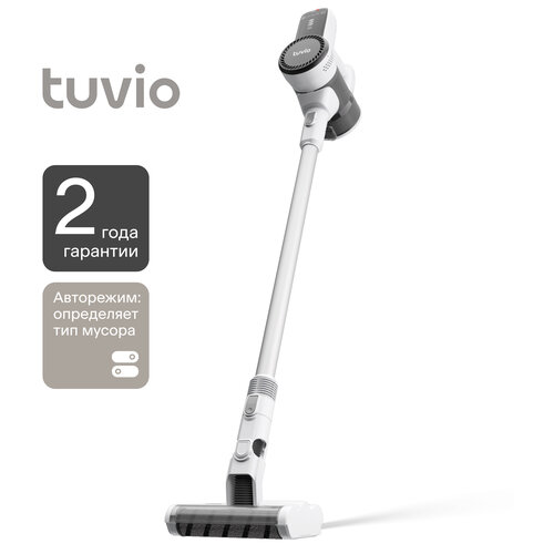 Вертикальный пылесос беспроводной Tuvio TS02TBHW белыйчерный 1125000₽