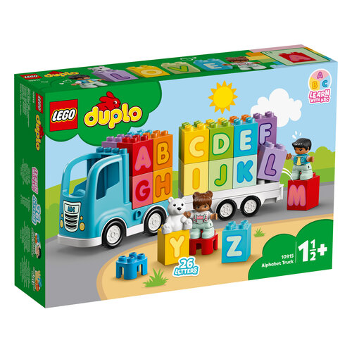 Конструктор LEGO DUPLO Creative Play 10915 Грузовик «Алфавит», 36 дет. конструктор lego duplo грузовик алфавит 10915