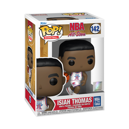 фигурка funko pop basketball nba phoenix suns – chris paul city edition 2021 9 5 см Фигурка Funko POP! Vinyl: NBA All-Stars: Isiah Thomas (White All-Star Uni 1992) 59369