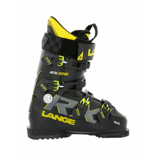 Горнолыжные ботинки LANGE RX 120, р.26.5, black/yellow