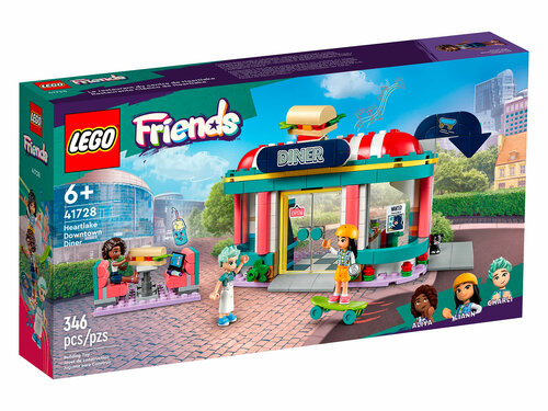 Конструктор LEGO Friends 41728 Heartlake Downtown Diner, 346 дет.