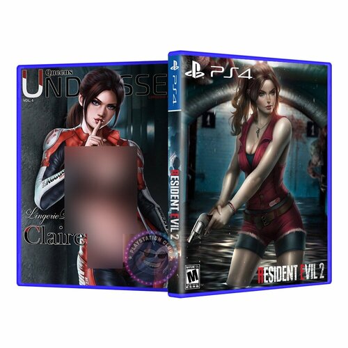 Эксклюзивная обложка PS4 для Resident evil 2 №6