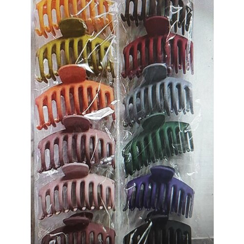 Заколка для в краб 11см Классика матов