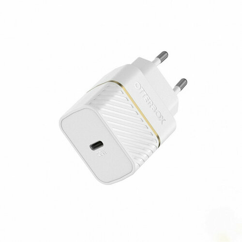 Сетевое зарядное устройство OtterBox USB-C 20W Wall Charger Fast Charge 20 Вт белое блок питания otterbox usb c 20 w для быстрой зарядки cloud dust white белый 78 80349