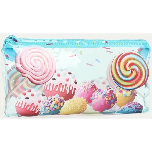 фото Косметичка голубой denco store