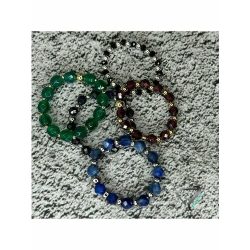 Кольцо RYKAMI, хризопраз, размер 17, зеленый