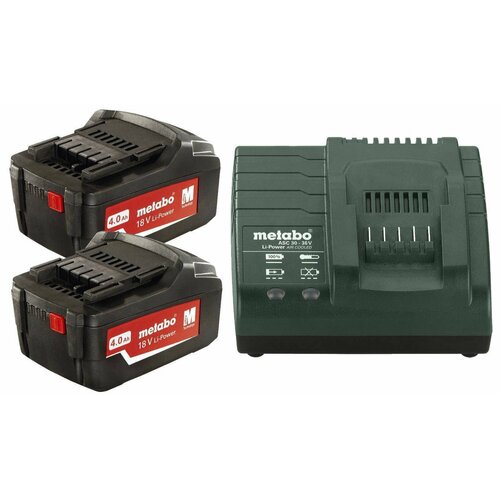Комплект АКБ и ЗУ METABO Basic-Set40 685050000 21352₽