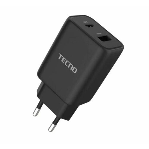 Сетевое зарядное устройство TECNO Charger TCW-E30D-33W Чёрный