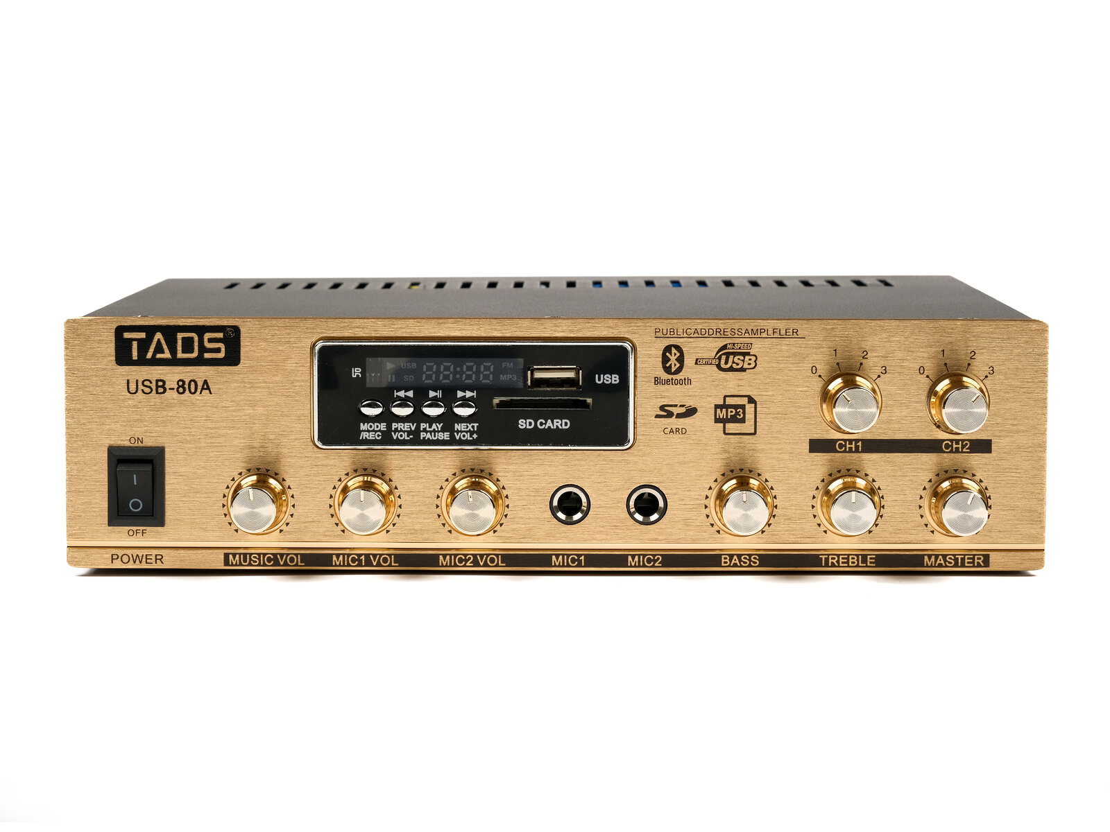 TADS DS-80A Усилитель мощности, трансляционный, 80 Вт
