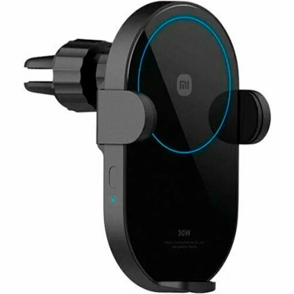 Xiaomi Беспроводное зарядное устройство для автомобиля держатель Xiaomi Wireless Car Charger 30W (W03ZM) черный Черный