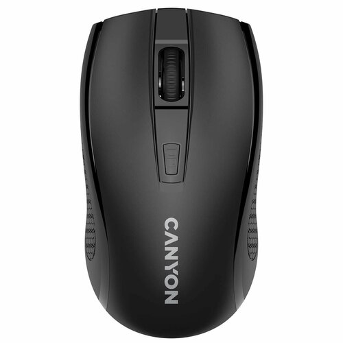 Мышь беспроводная Canyon CNE-CMSW07B мышь wireless canyon mw 7 cne cmsw07b 2 4ghz 6кн dpi 800 1200 1600 1 aa battery black