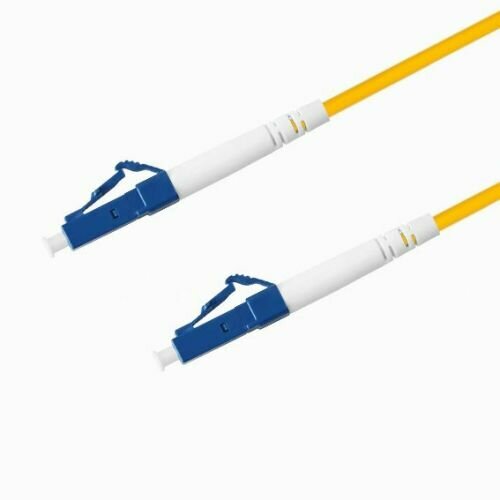 Патч-корд волоконно-оптический TELCORD ШОС-3.0-LC/U-LC/U-SM-1.5м-LSZH-YL simplex LC/UPC-LC/UPC, SM 9/125 (G652D), 3.0 мм, LSZH, 1.5м