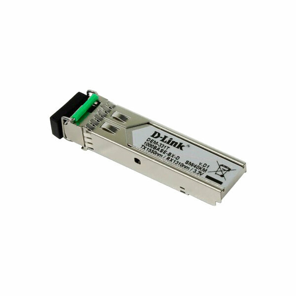 Трансивер D-link 1x1000Base-BX-D (Tx:1550 нм, Rx:1310 нм) для одномодового оптического - фото №4