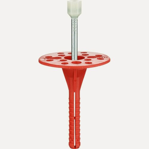 Изображение товара Дюбель для теплоизоляции с металлическим гвоздём с термоголовкой 10х80, 50шт - пакет Tech-Krep 124471