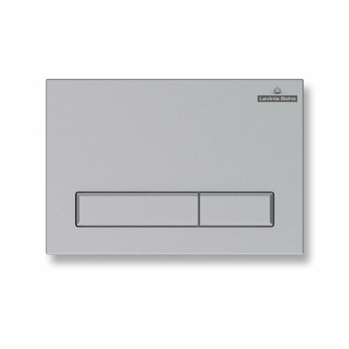 Пластиковая кнопка смыва для инсталляции Lavinia Boho RelFix 380501MC цвет матовый хром c антибактериальным покрытием SanitiZed 5170₽