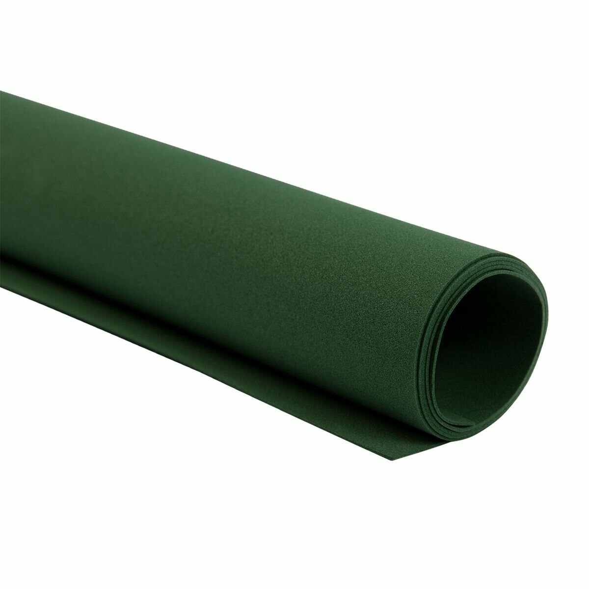 Пластичная замша (Фоамиран)"Blumentag" EVA,1мм,60x70см 36 Темно-темно-зеленый