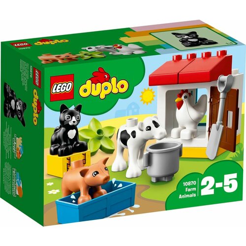 Конструктор LEGO DUPLO 10870 Ферма: домашние животные