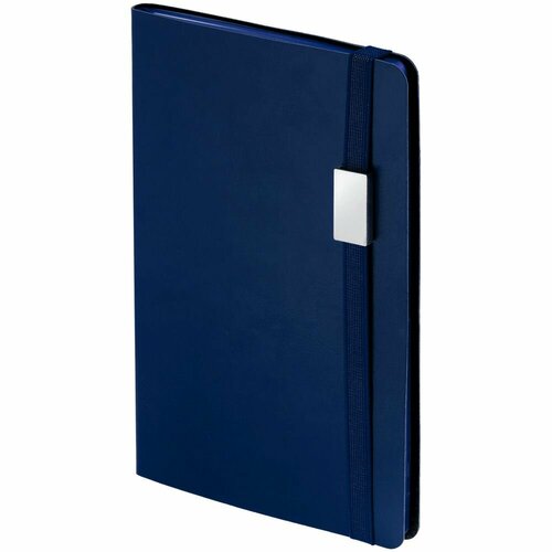 Ежедневник My Day, недатированный, синий, 13х20,8х1 см, искусственная кожа; металл