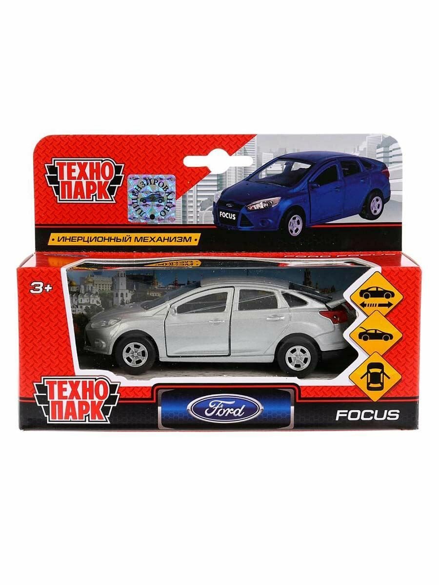 Машина Технопарк Ford Focus 12 см - фото №1