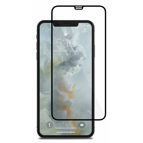 Защитное стекло для iPhone XS Max / 11 Pro Max Ainy Full Screen Cover 5D 0.2мм Black