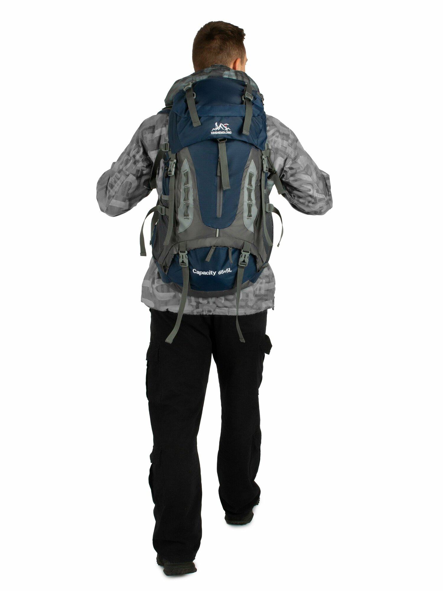 фото Рюкзак XINSHENGLONG туристический 65+5л