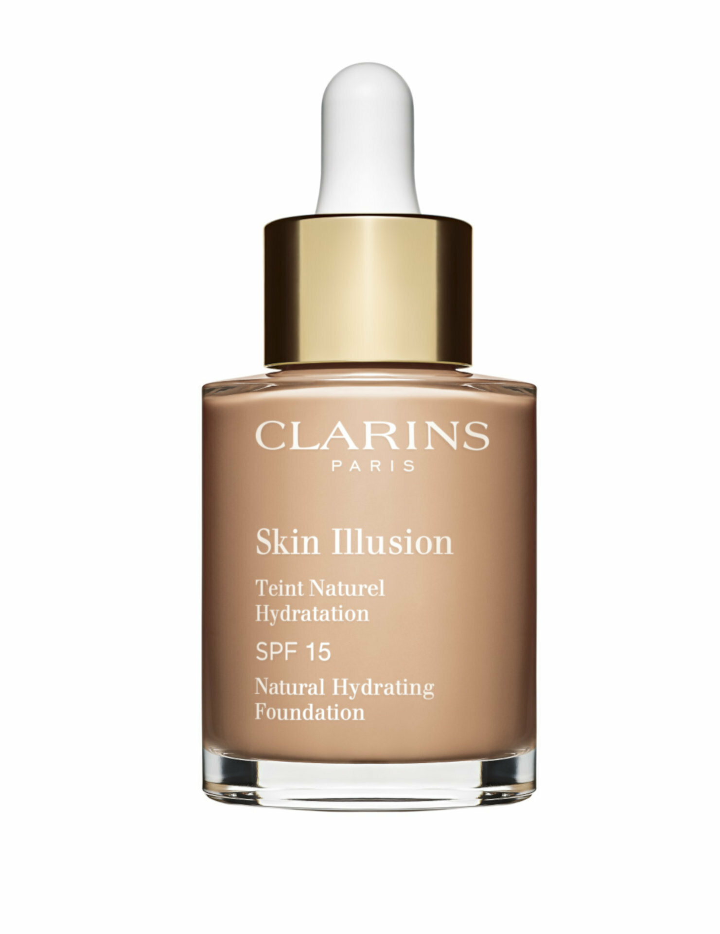 CLARINS Увлажняющий тональный крем Skin Illusion SPF15 (107C)