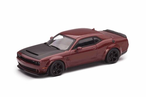 Dodge challenger srt V8 6.2L demon redmetallic matt-black