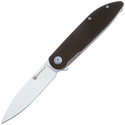 фото Складной нож sencut bocll ii d2 steel satin handle g10 black