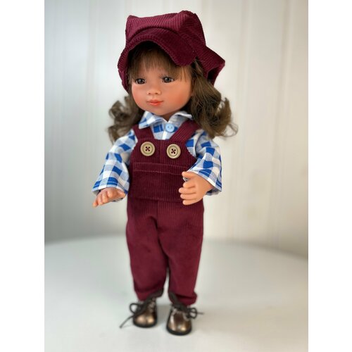 фото Кукла "селия", брюнетка, в комбинезоне, 34 см, арт. 22319k73 tukitu