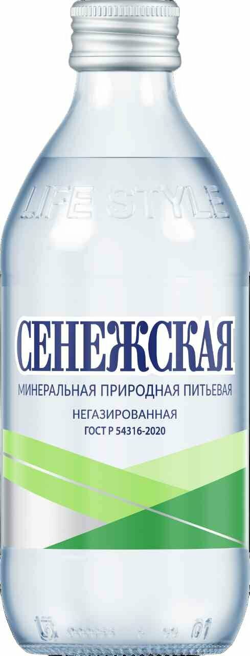 Вода минеральная Сенежская негазированная, 330 мл - фото №4