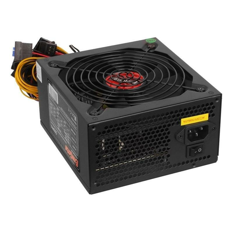 Блок питания ATX Exegate EX221641RUS 500W RTL, black, APFC, 14cm, 24p+(4+4)p PCI-E,4*IDE,5*SATA, FDD - фото №13