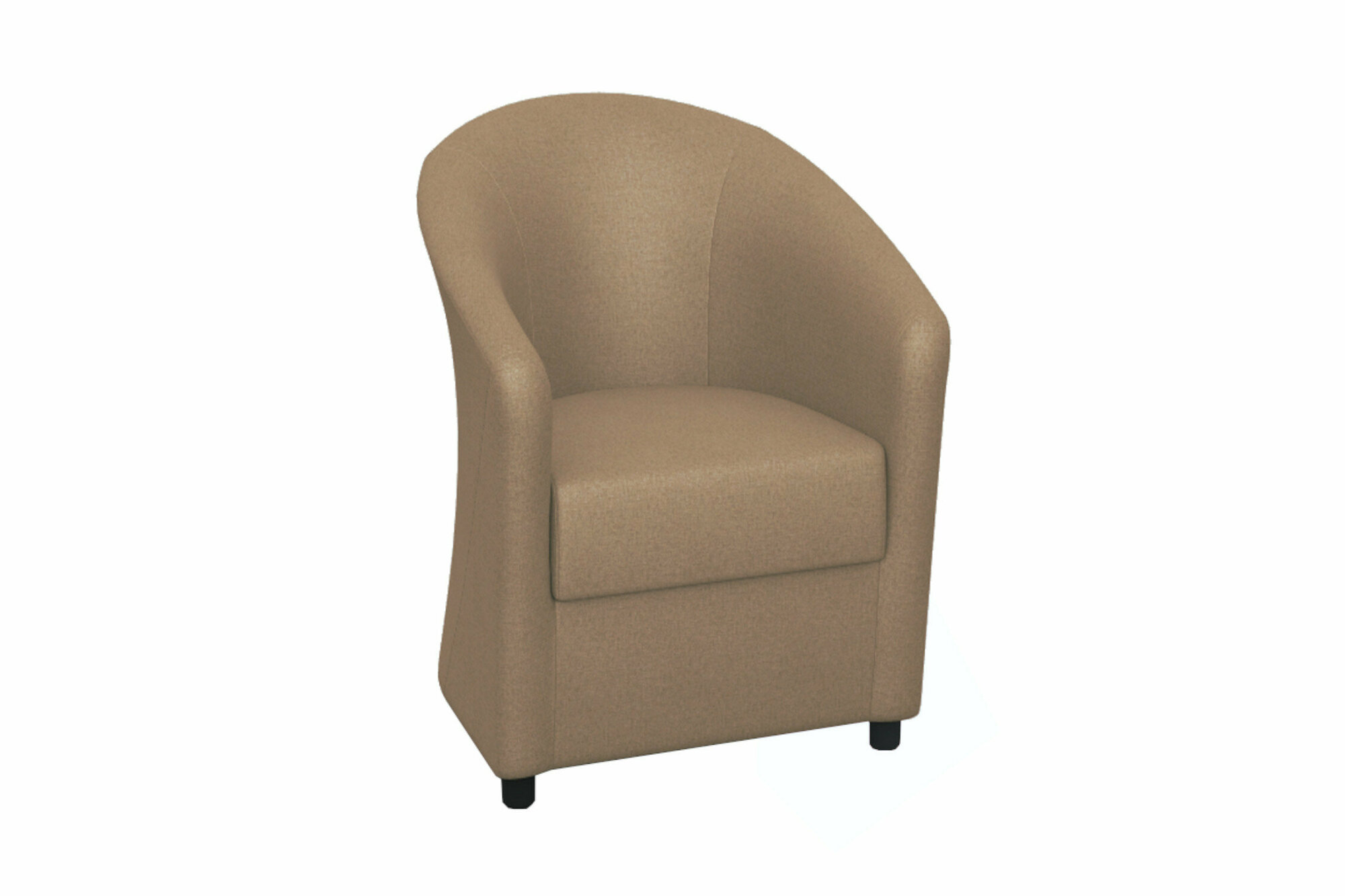 Кресло Элегия Эконом-2 светло-коричневое 68х80х78 см
