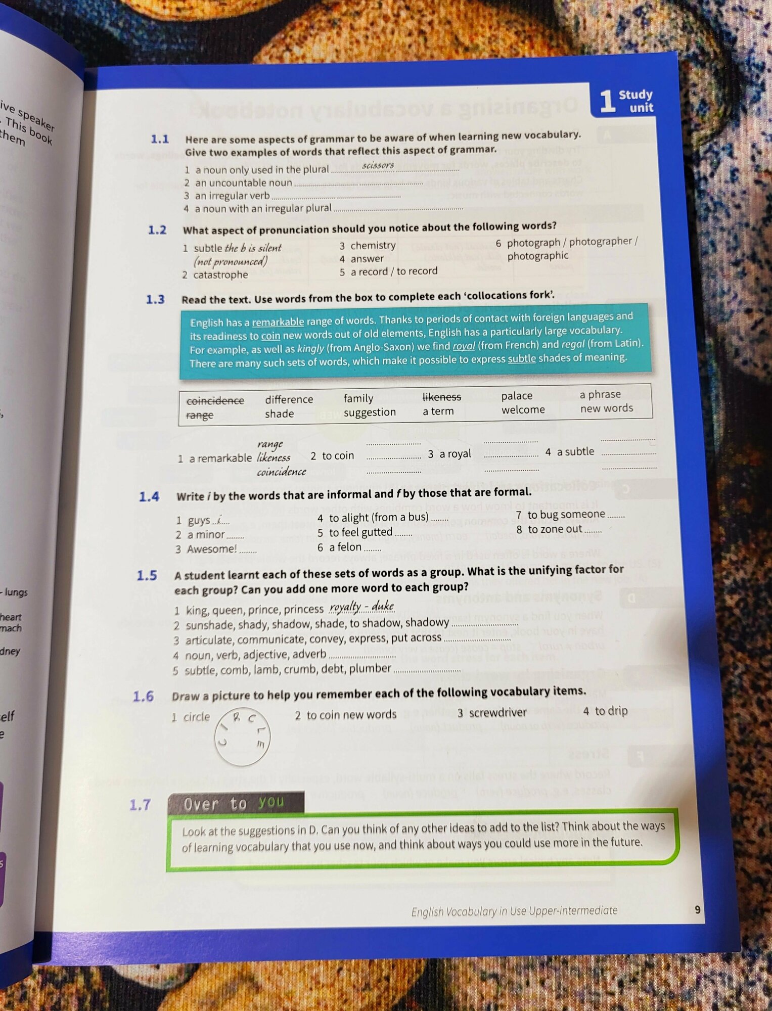 McCarthy Michael,ODell Felicity "English Vocabulary in Use. Upper-Intermediate. Book with Answers" мелованная - фото №16
